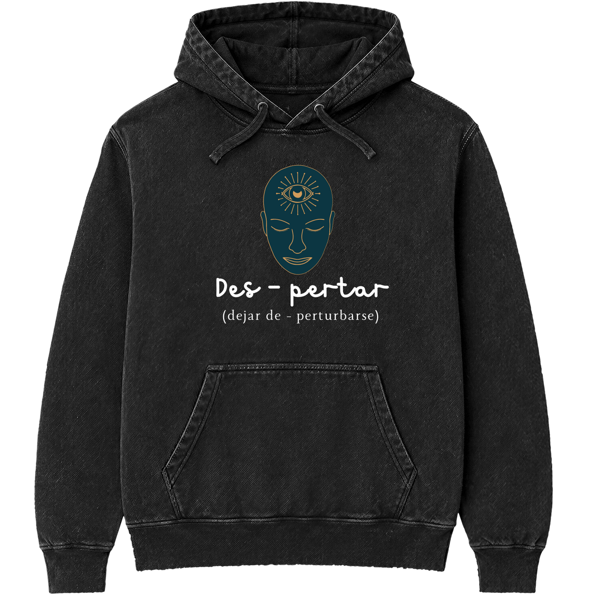 Polerón Canguro Acid Unisex Despertar