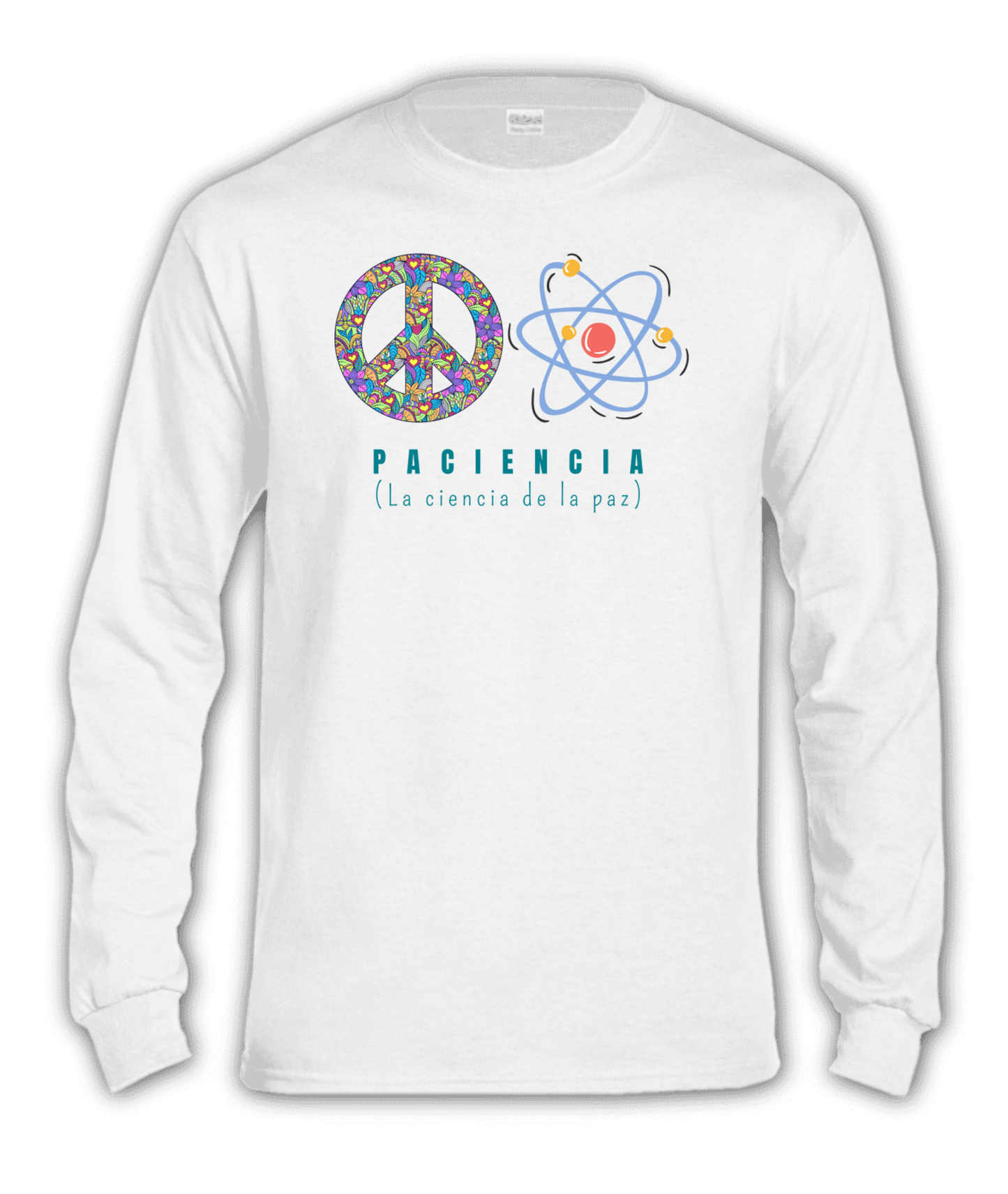 Polera Manga Larga Paciencia 100% Algodón