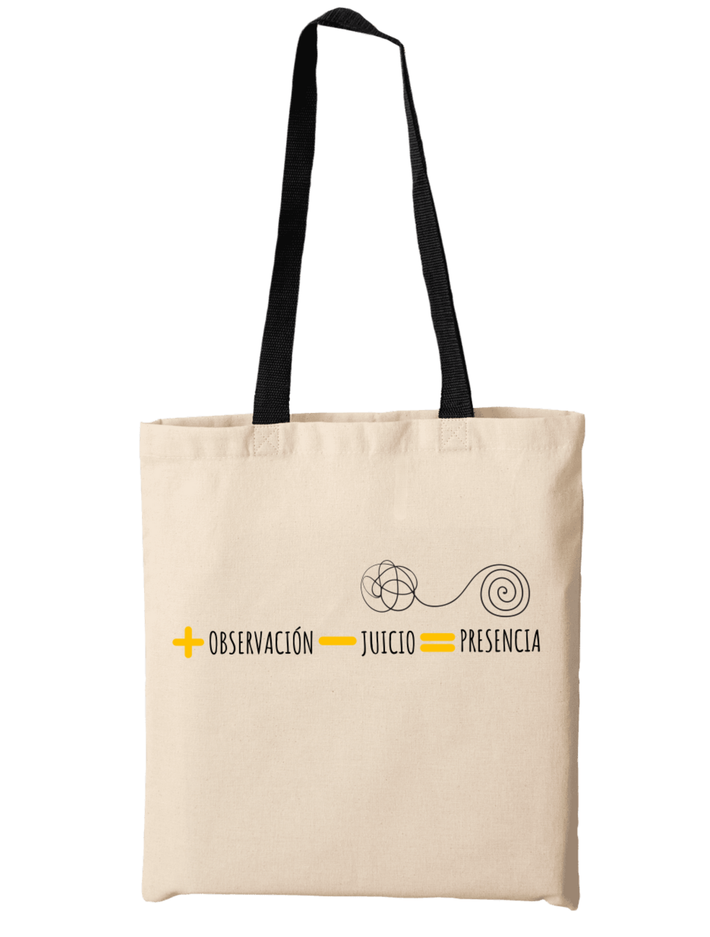 Bolsa Ecológica de algodón Presencia, 100% Biodegradable