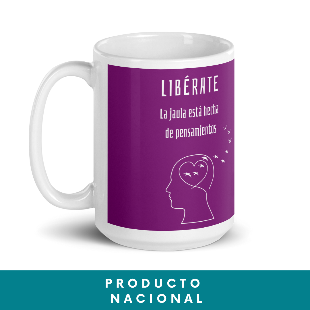 Tazón Libérate Pajaros Morado