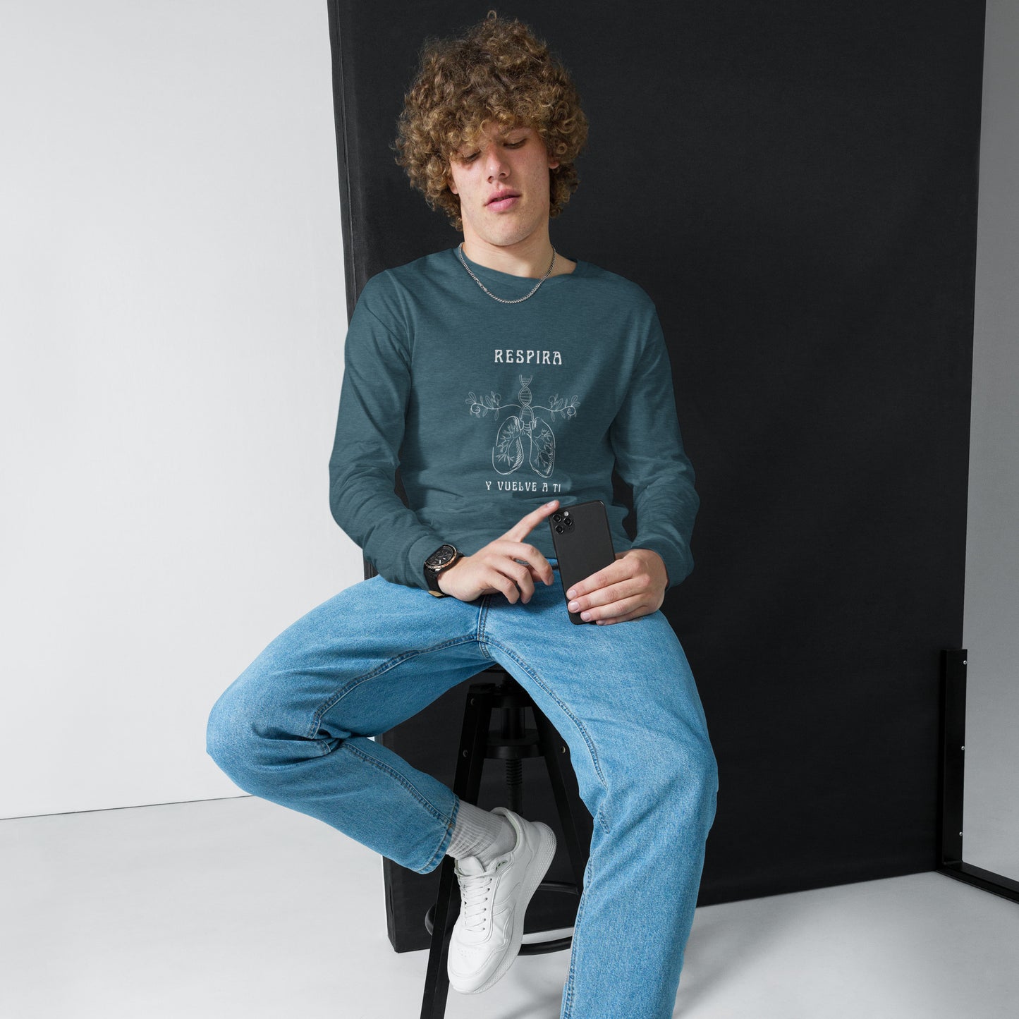 Polera manga larga unisex