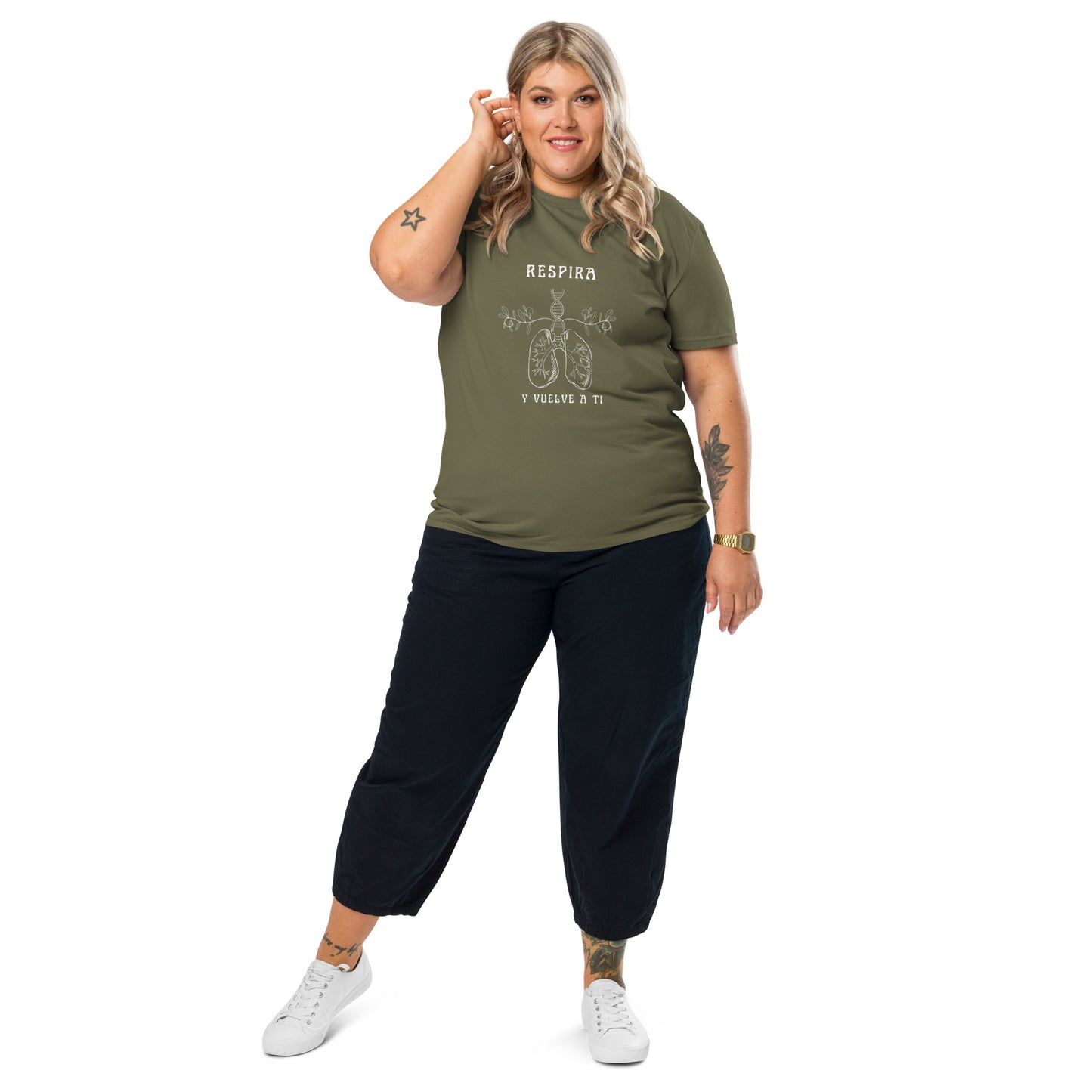 Polera de algodón orgánico unisex