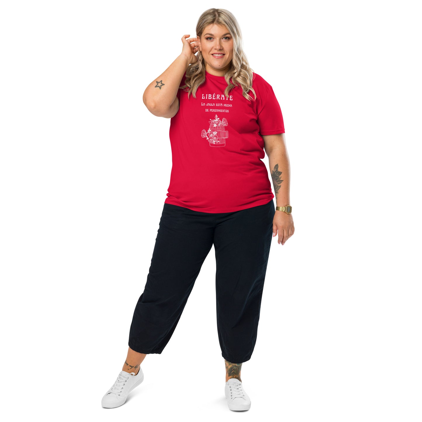 Polera de algodón orgánico unisex