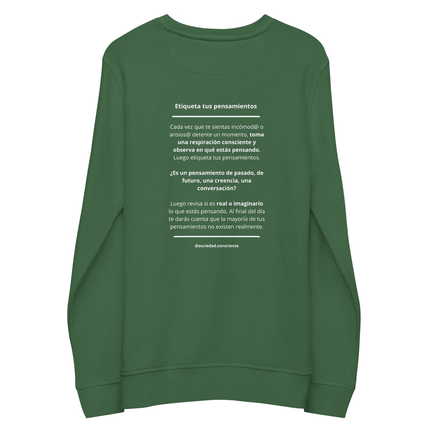 Polerón orgánico unisex ?