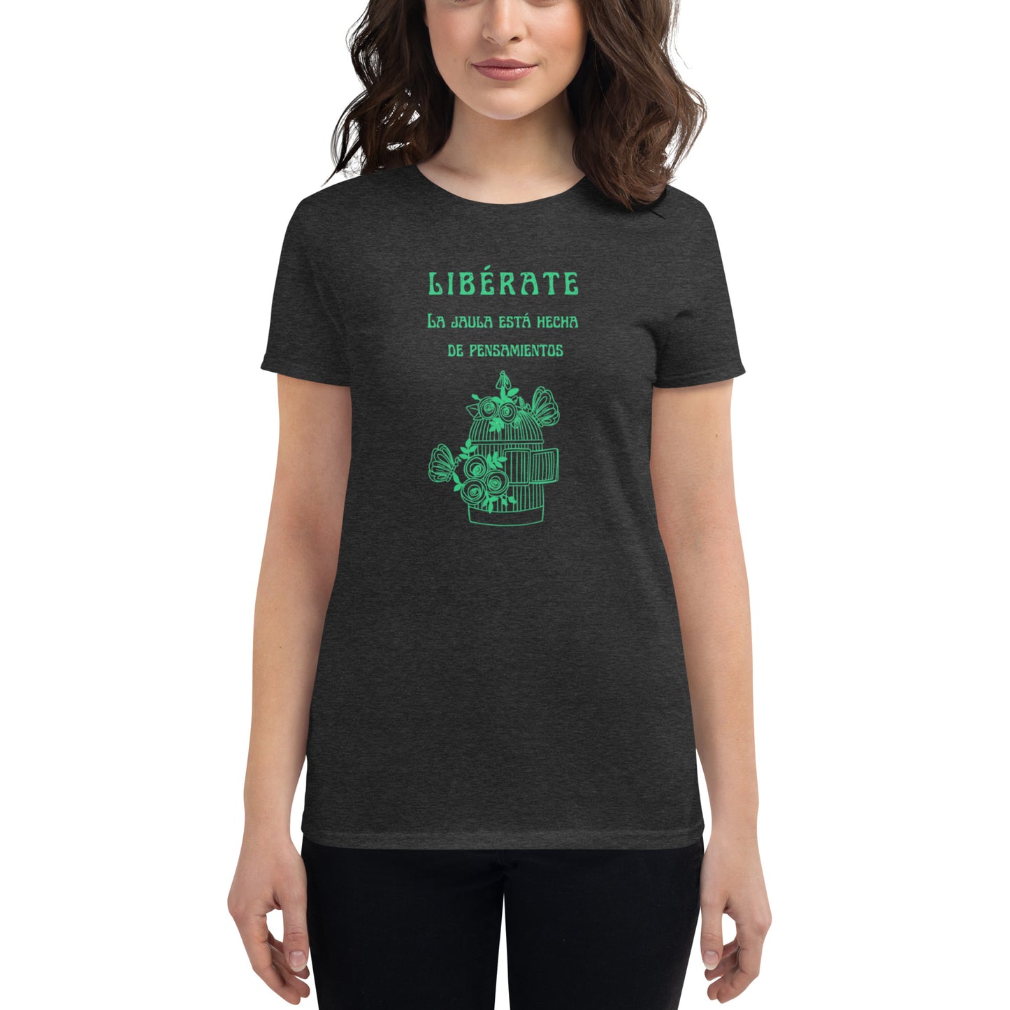Polera de manga corta para mujer