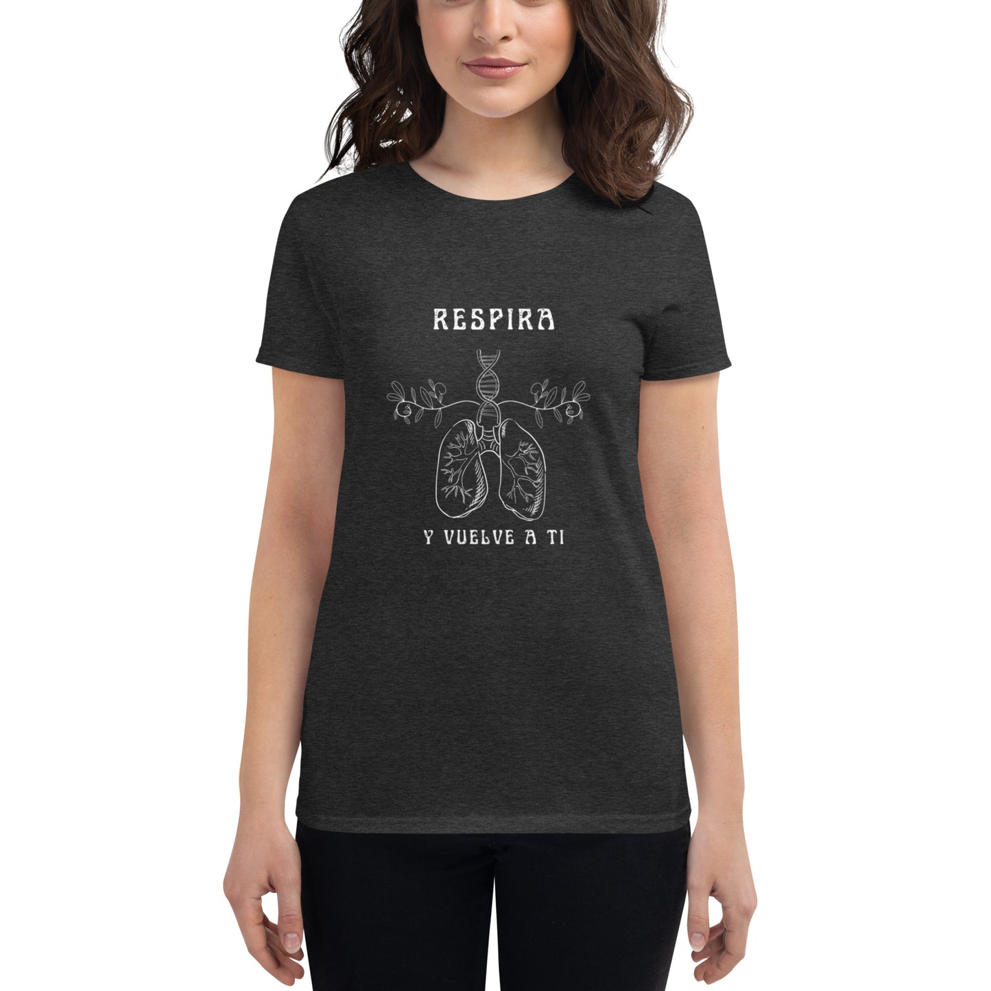 Polera de manga corta para mujer