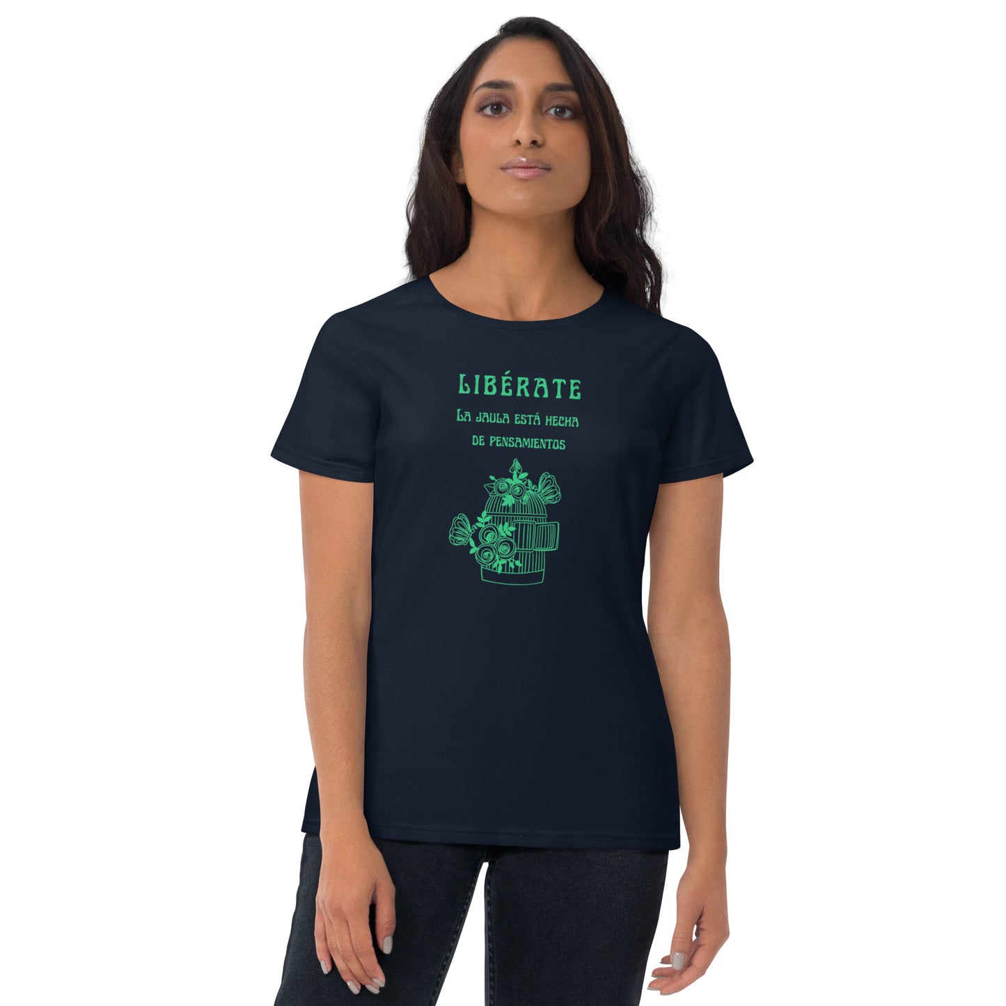Polera de manga corta para mujer