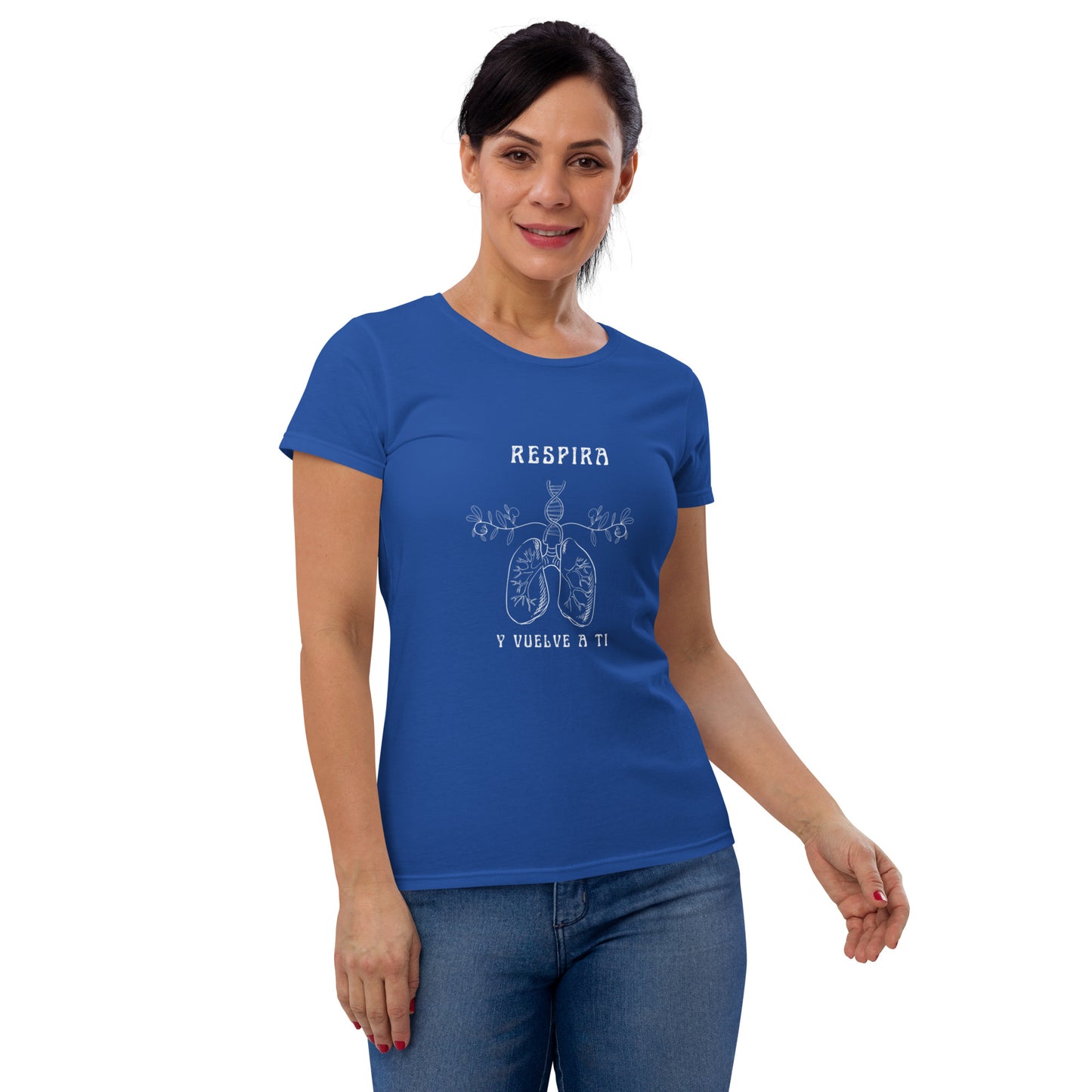 Polera de manga corta para mujer