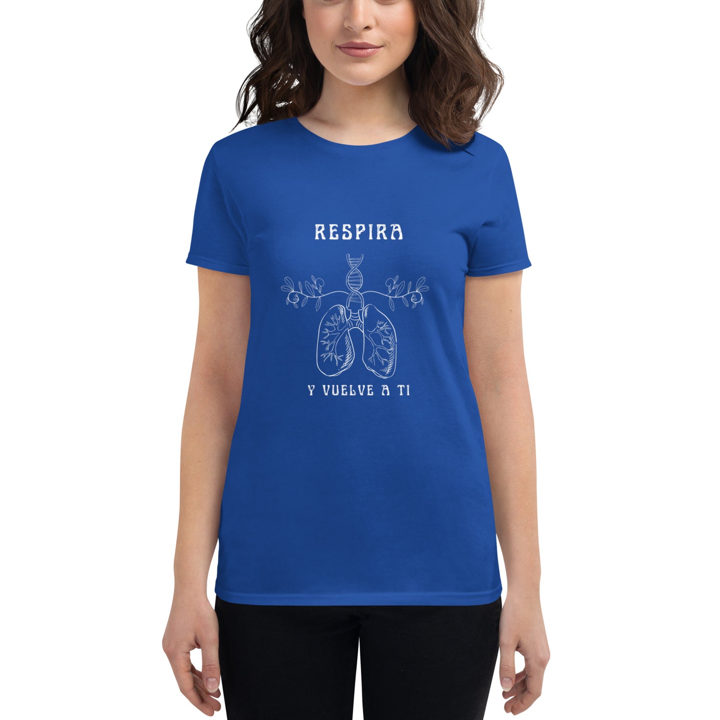 Polera de manga corta para mujer