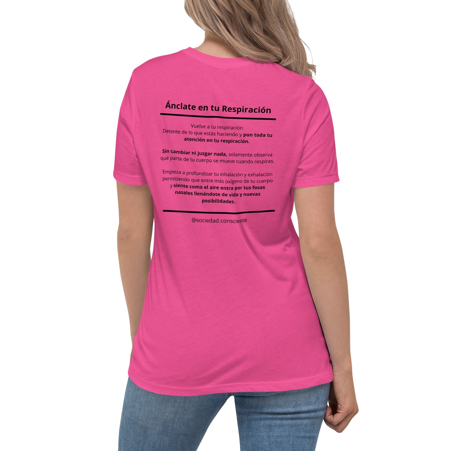 Polera suelta mujer