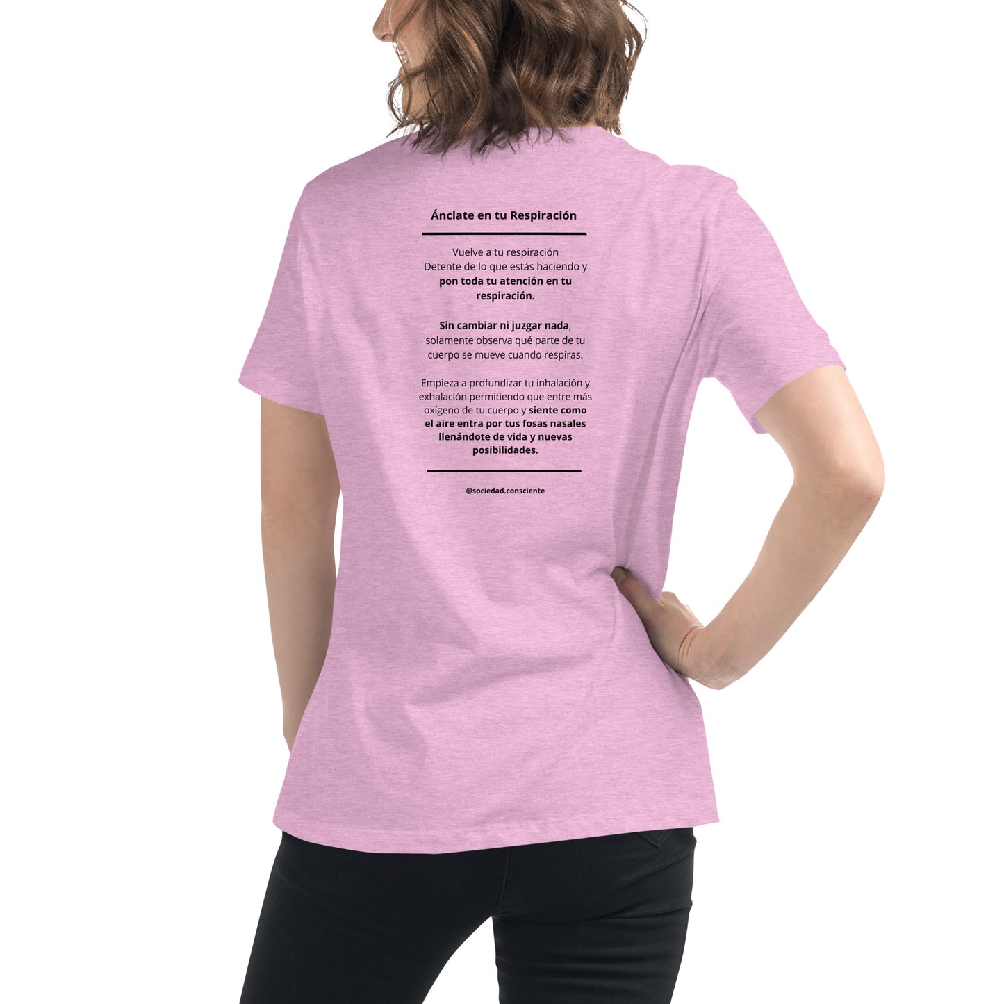 Polera suelta mujer