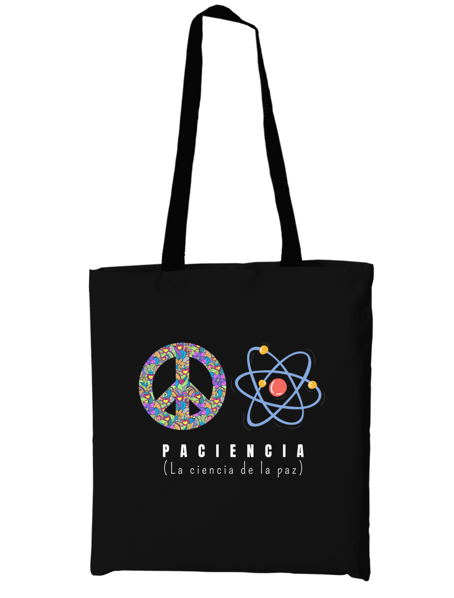 Bolsa Ecológica de algodón Paciencia, 100% Biodegradable