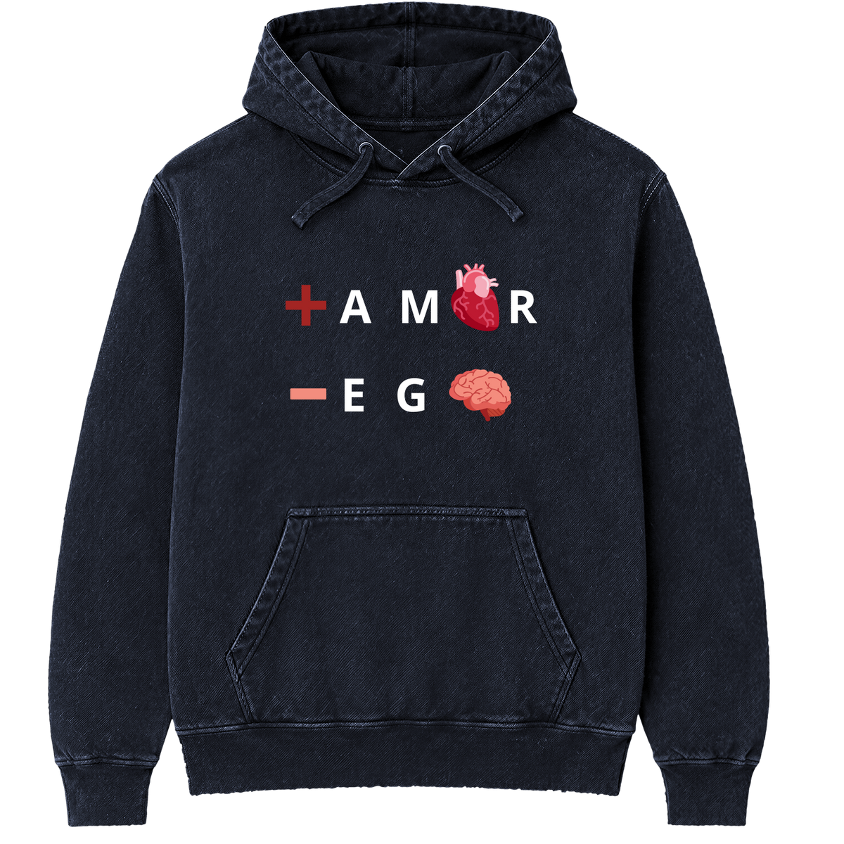 Polerón Canguro Acid Unisex + amor - ego