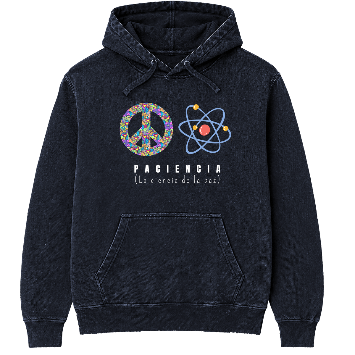 Polerón Canguro Acid Unisex Paciencia