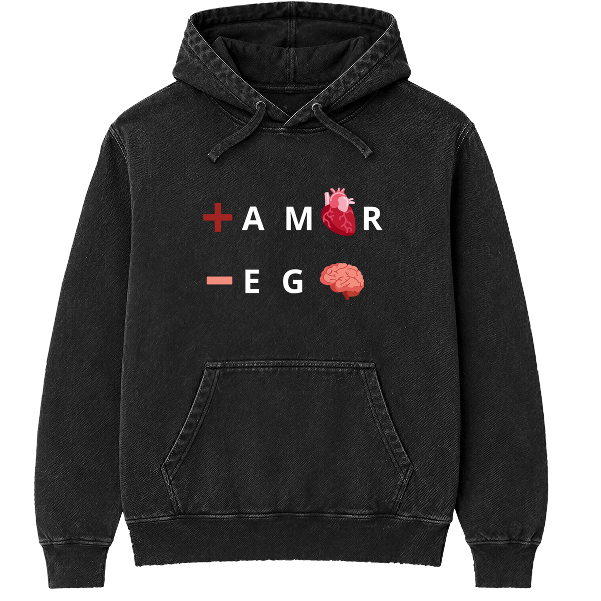 Polerón Canguro Acid Unisex + amor - ego