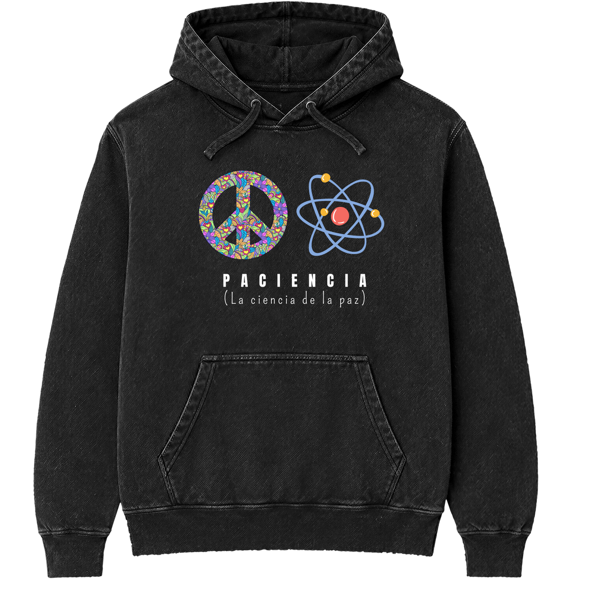 Polerón Canguro Acid Unisex Paciencia
