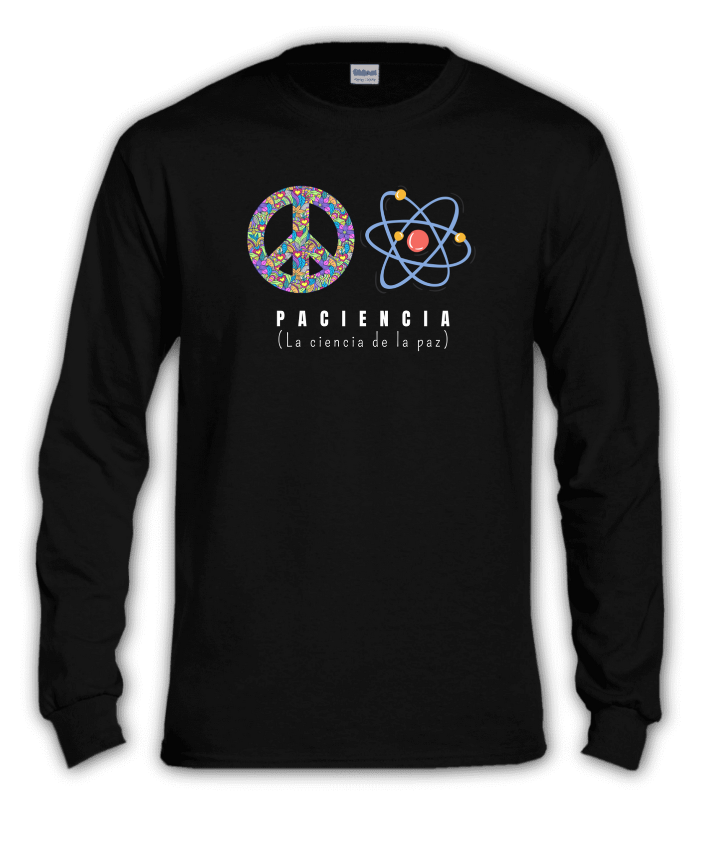 Polera Manga Larga Paciencia 100% Algodón