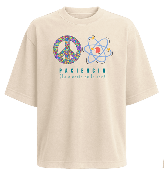 Polera Oversize Paciencia 280 grs