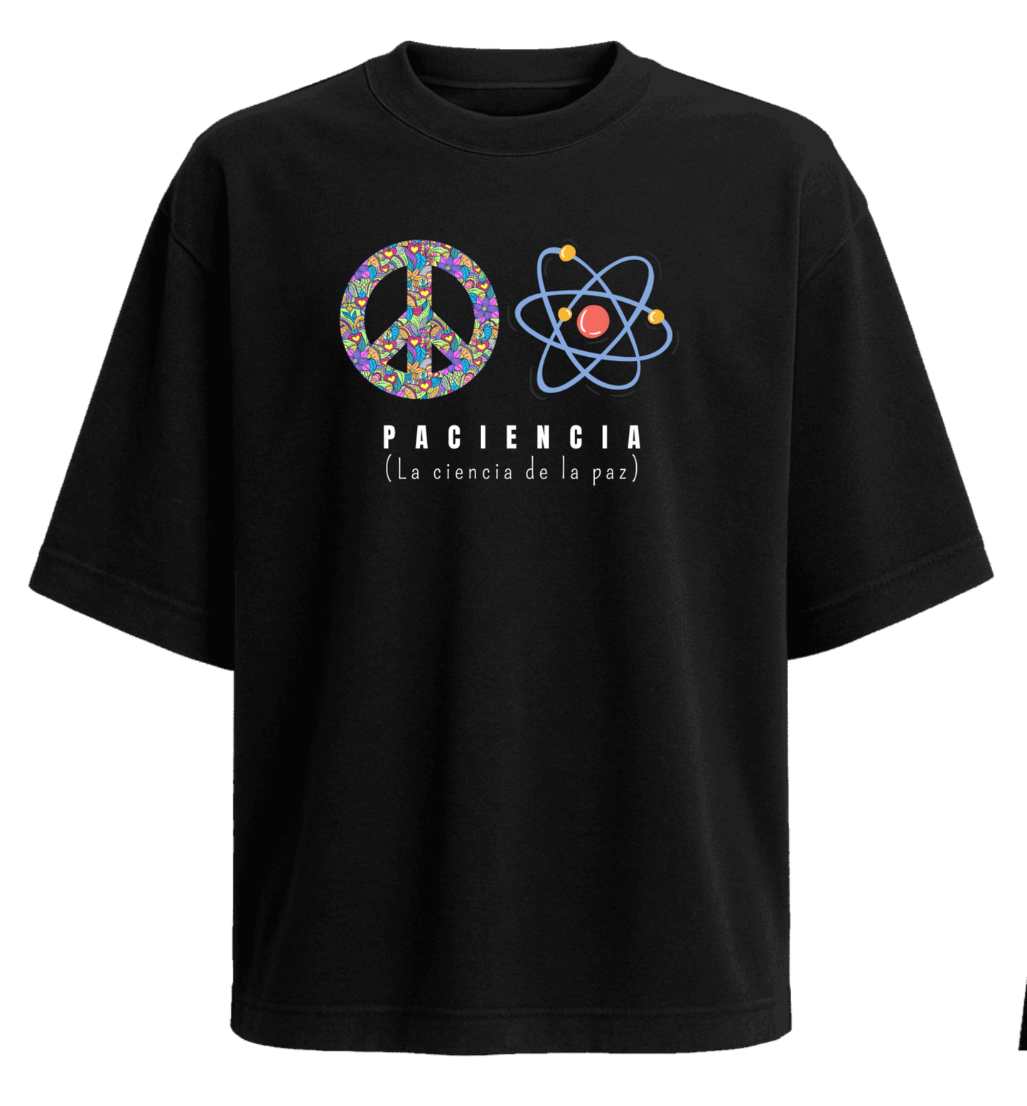 Polera Oversize Paciencia 280 grs