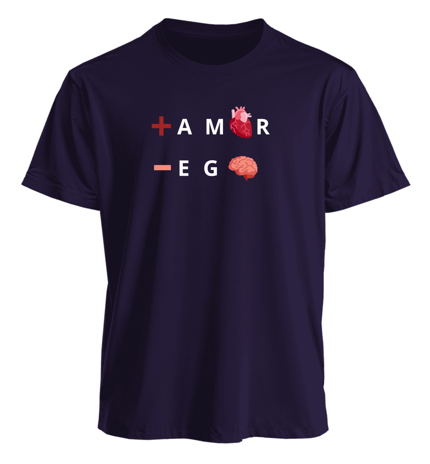 Polera Polo +Amor-Ego 100% algodón