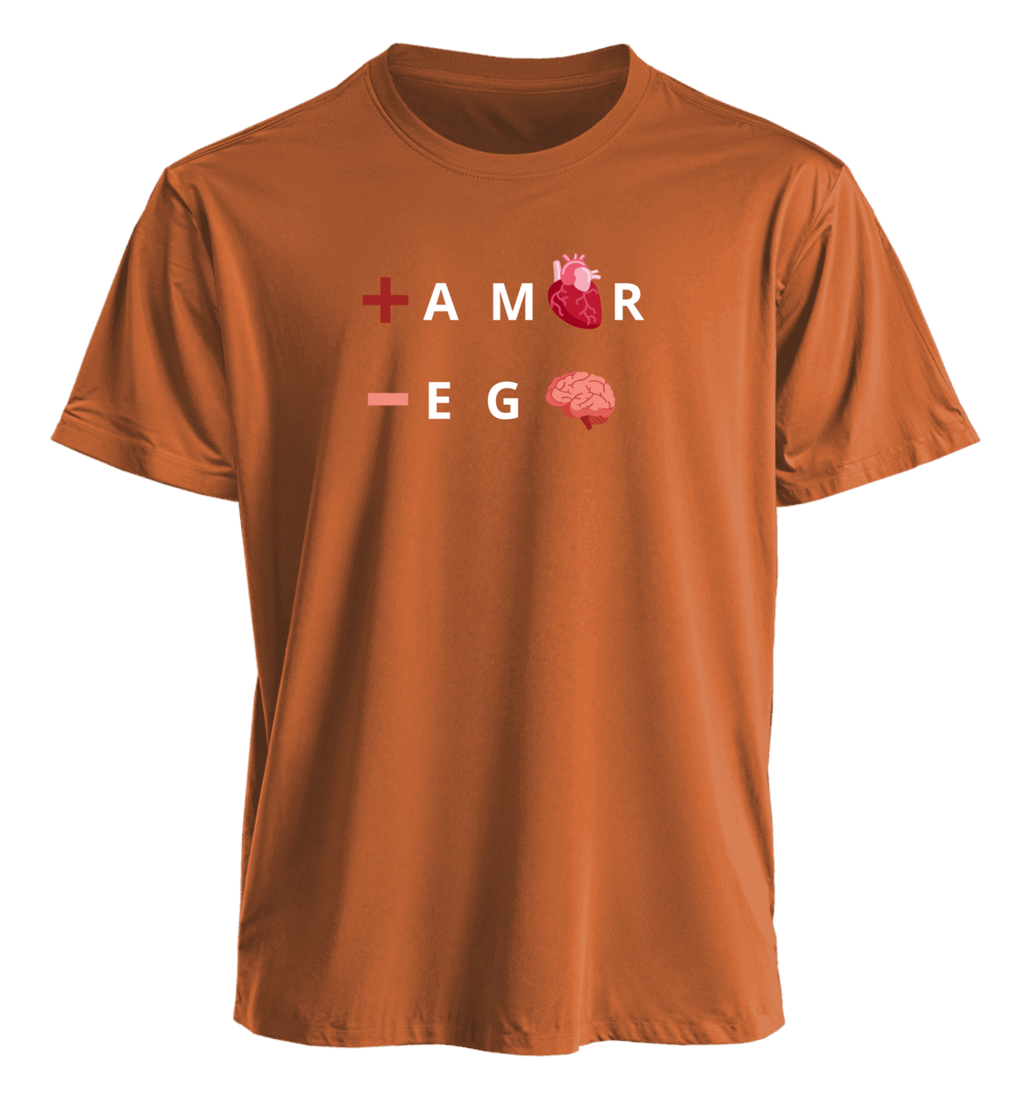 Polera Polo +Amor-Ego 100% algodón