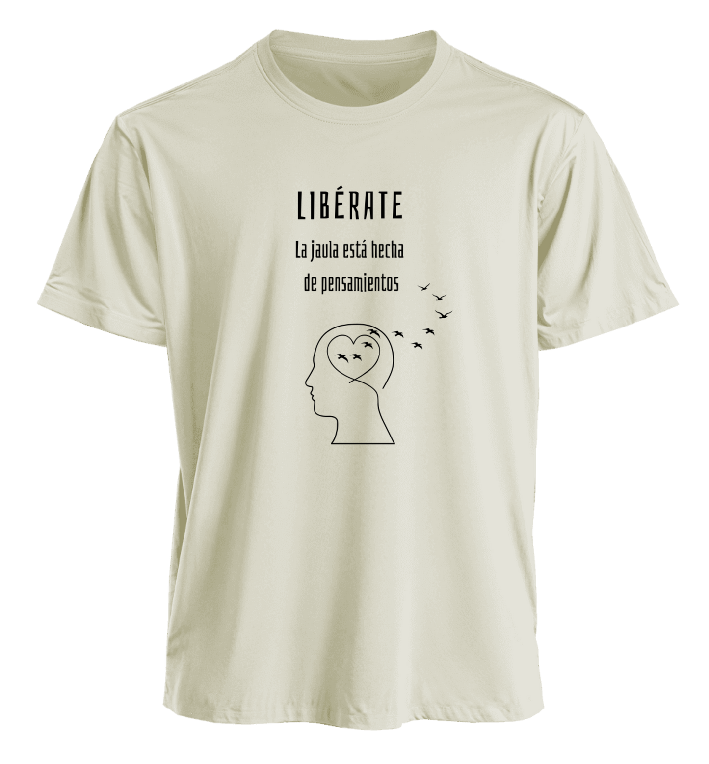 Polera Polo Libérate Aves 100% algodón