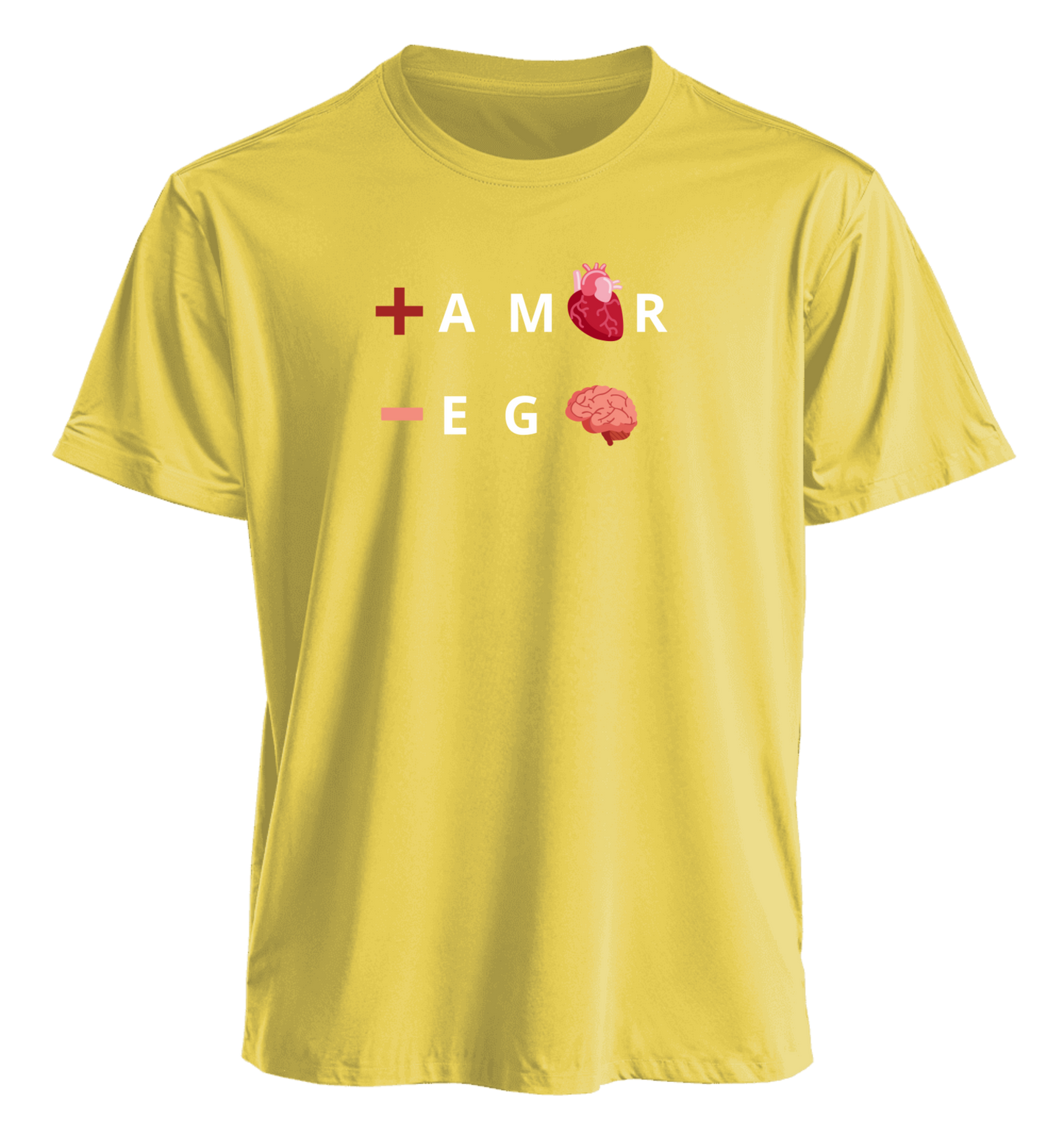 Polera Polo +Amor-Ego 100% algodón