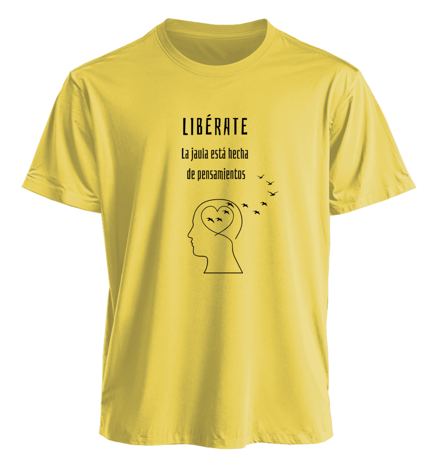 Polera Polo Libérate Aves 100% algodón