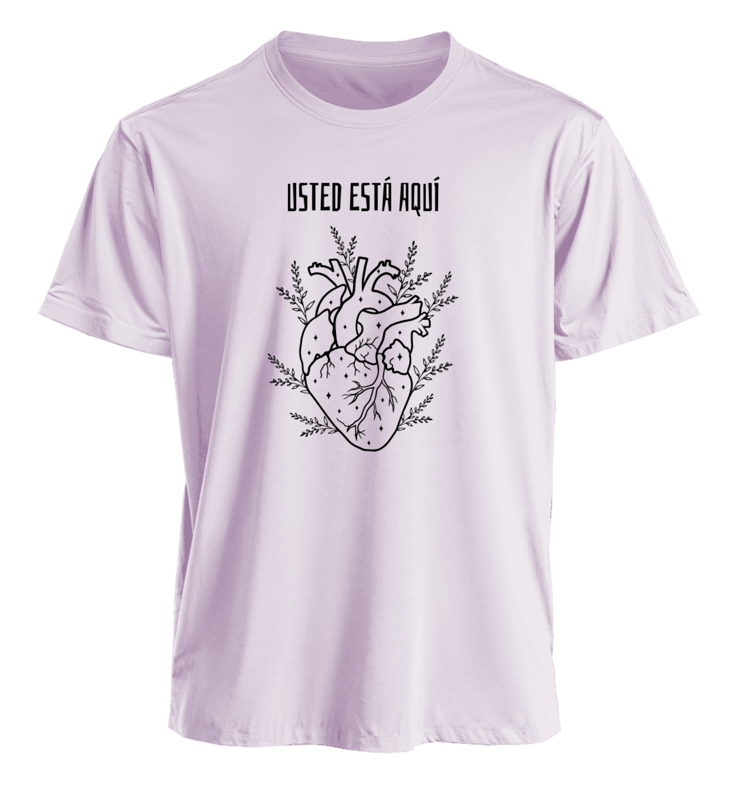 Polera Polo Usted está Aquí 100% algodón