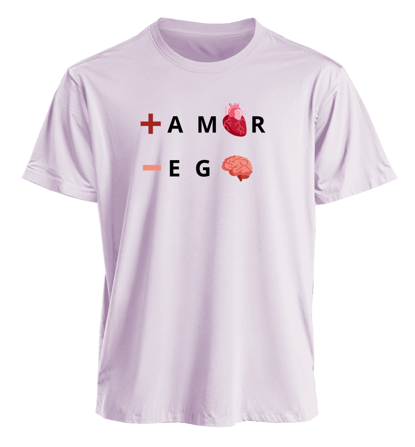 Polera Polo +Amor-Ego 100% algodón