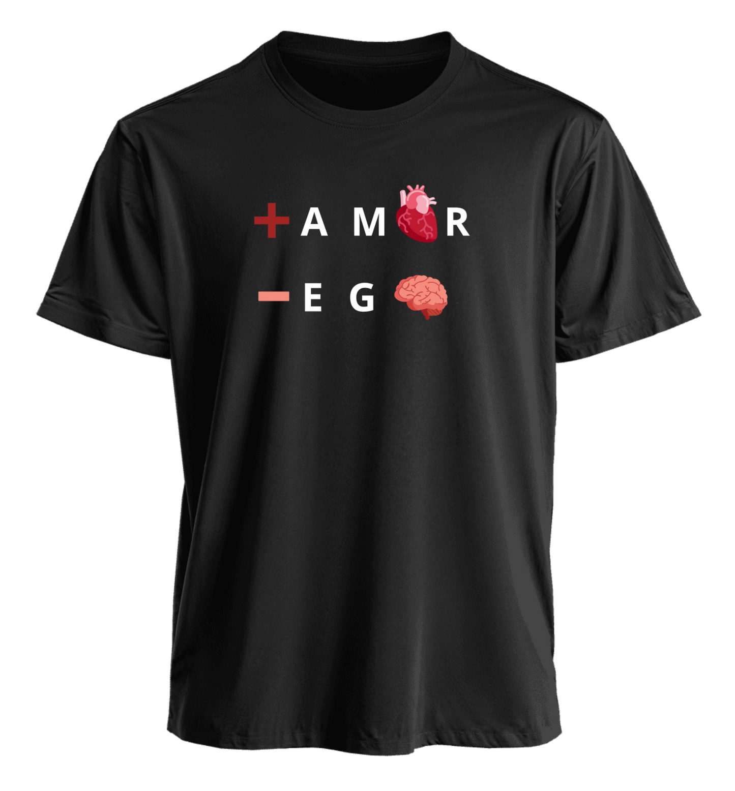Polera Premium +Amor-Ego 100% algodón