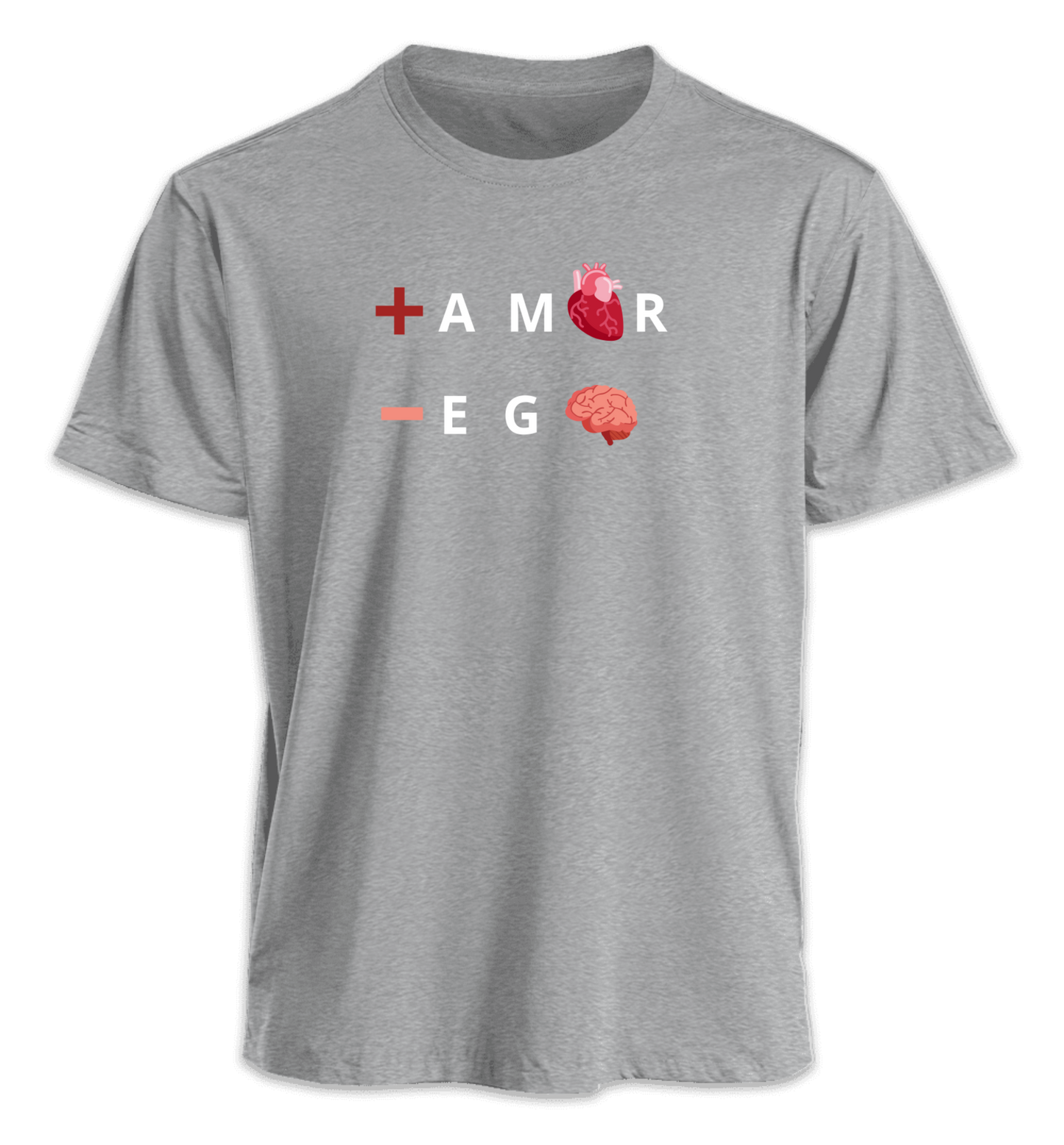 Polera Polo +Amor-Ego 100% algodón