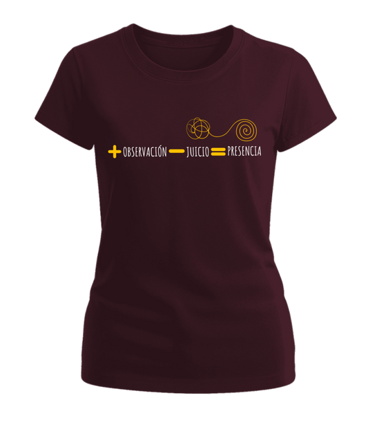 Polera Mujer Presencia 100% Algodón