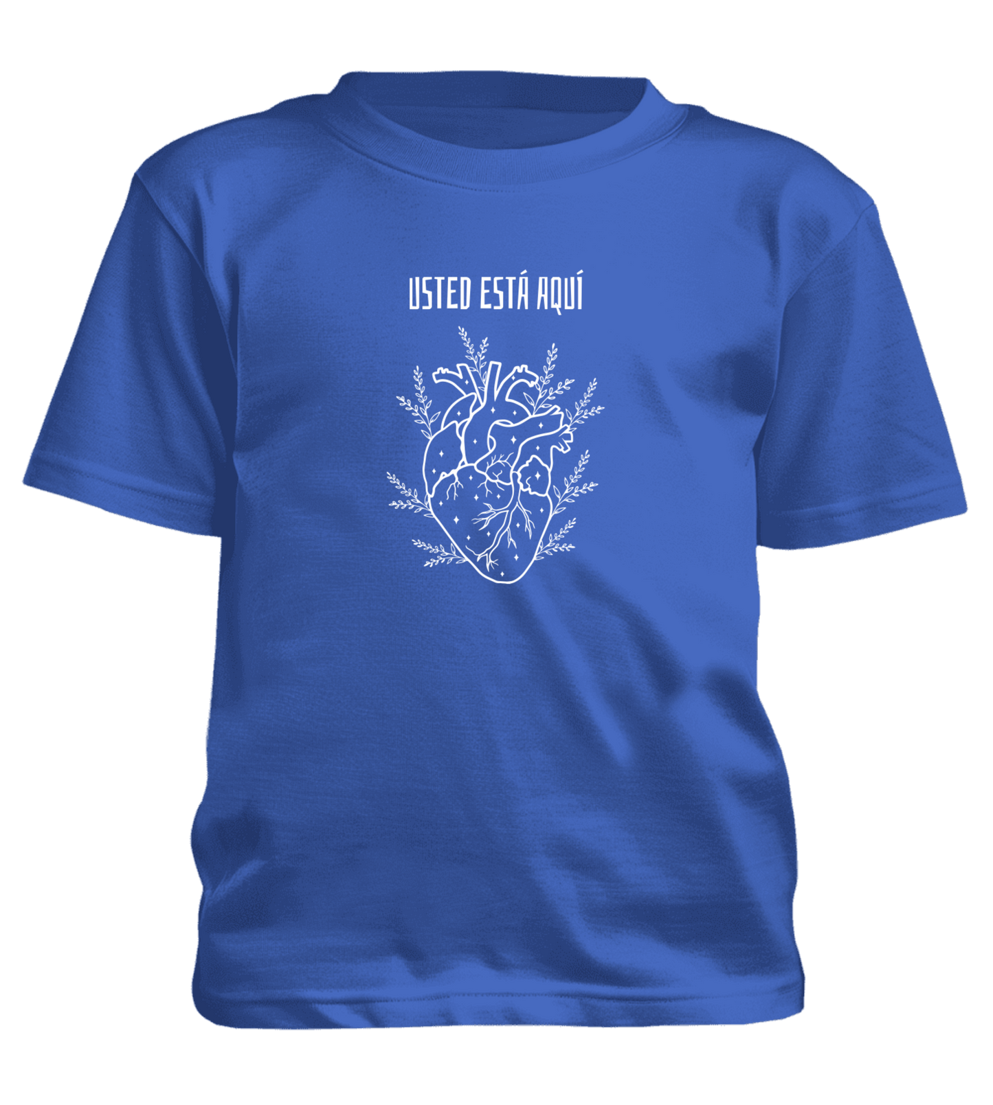 Polera Niño/a Usted está Aquí 100% Algodón