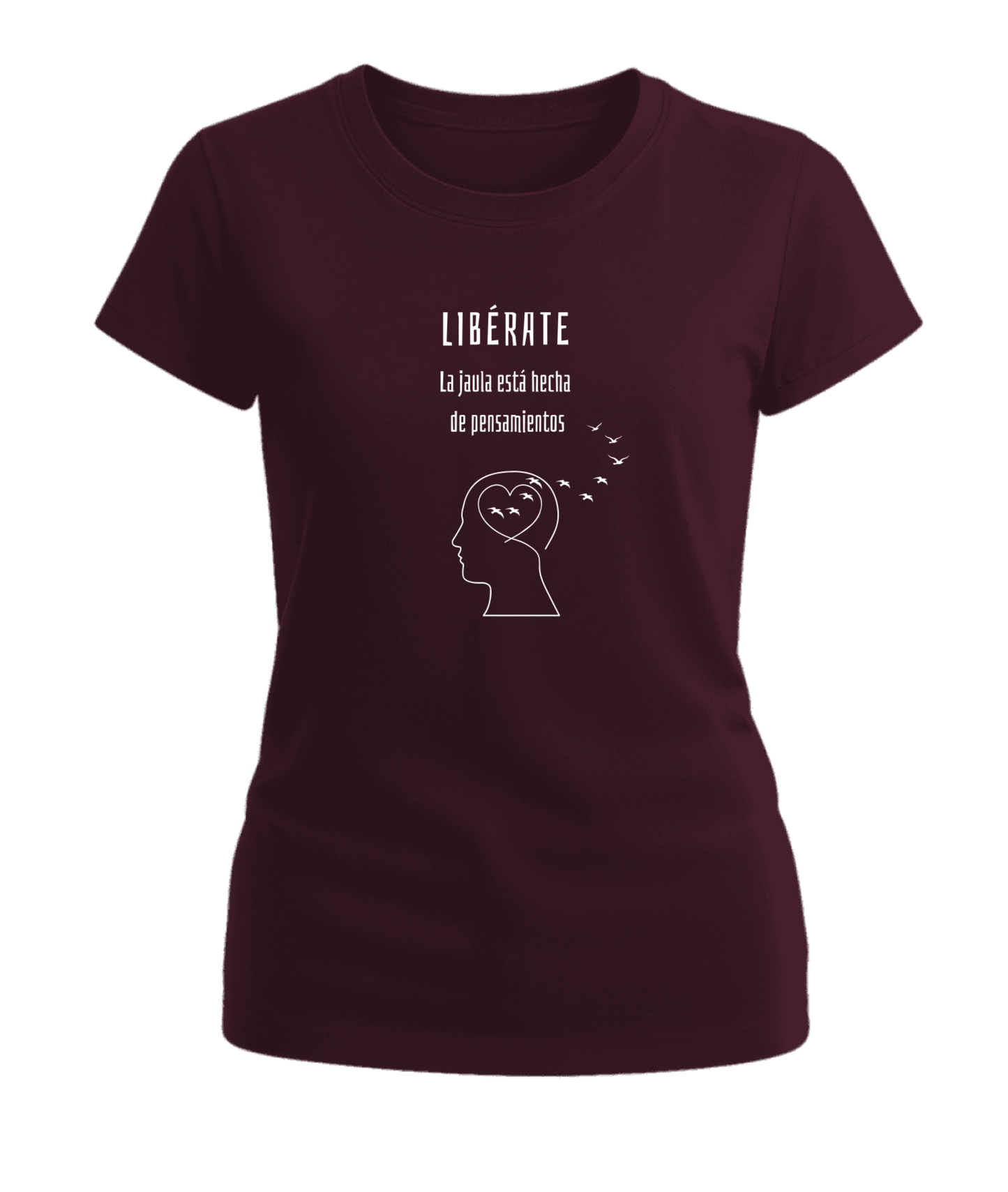Polera Mujer Libérate Aves 100% Algodón