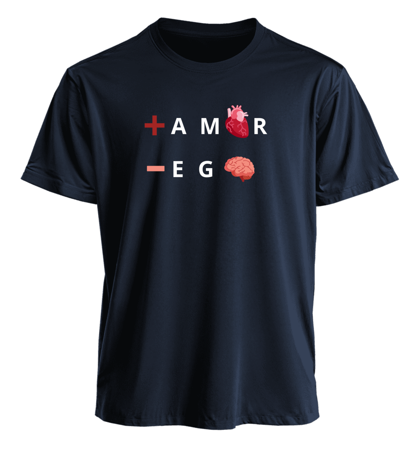 Polera Premium +Amor-Ego 100% algodón