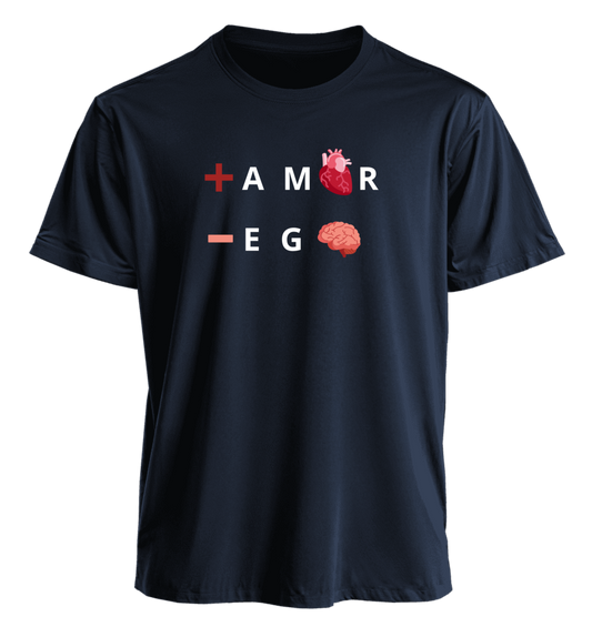 Polera Premium +Amor-Ego 100% algodón