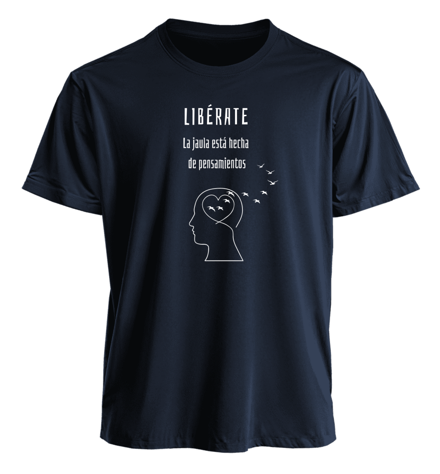 Polera Polo Libérate Aves 100% algodón