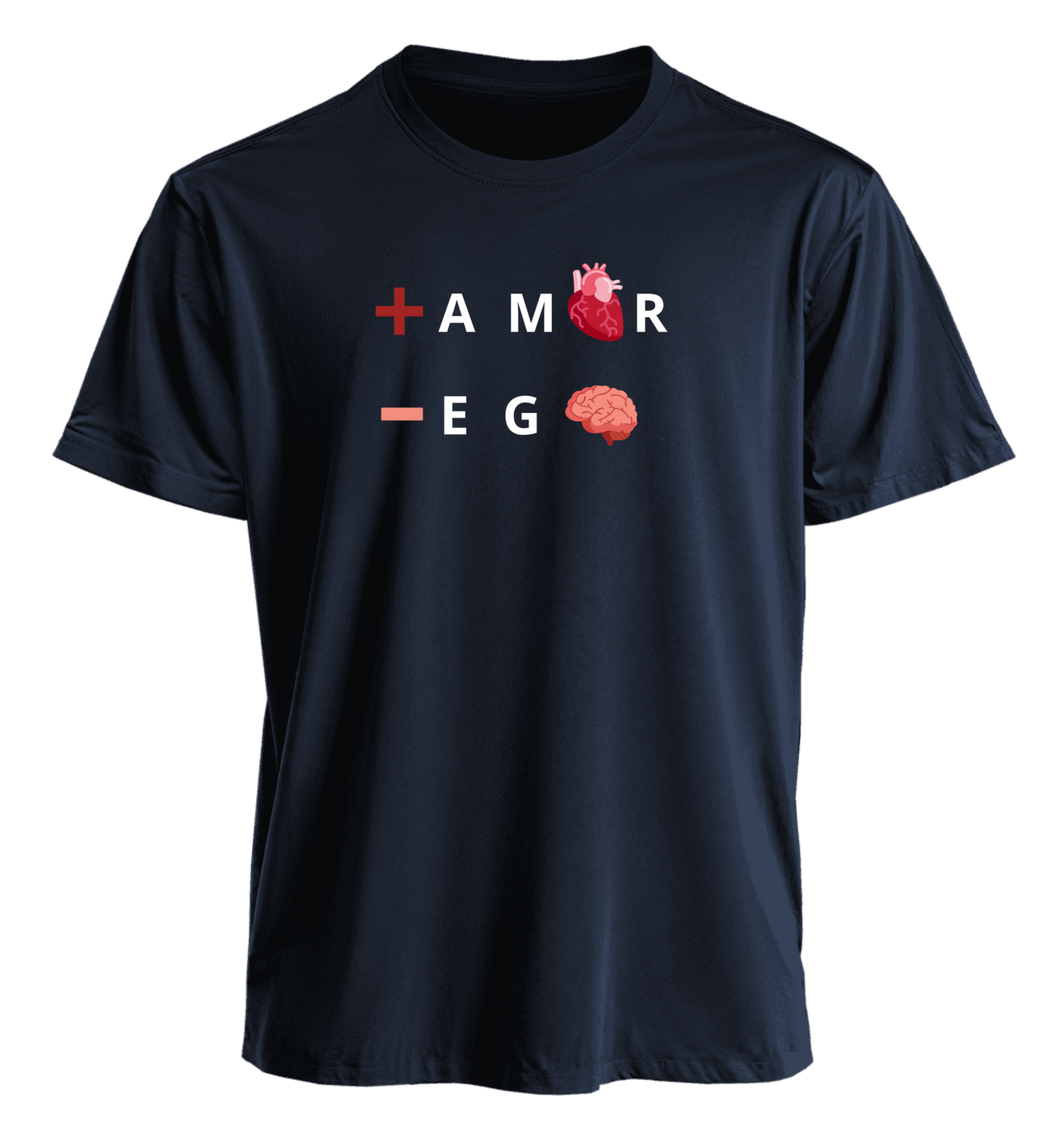 Polera Polo +Amor-Ego 100% algodón