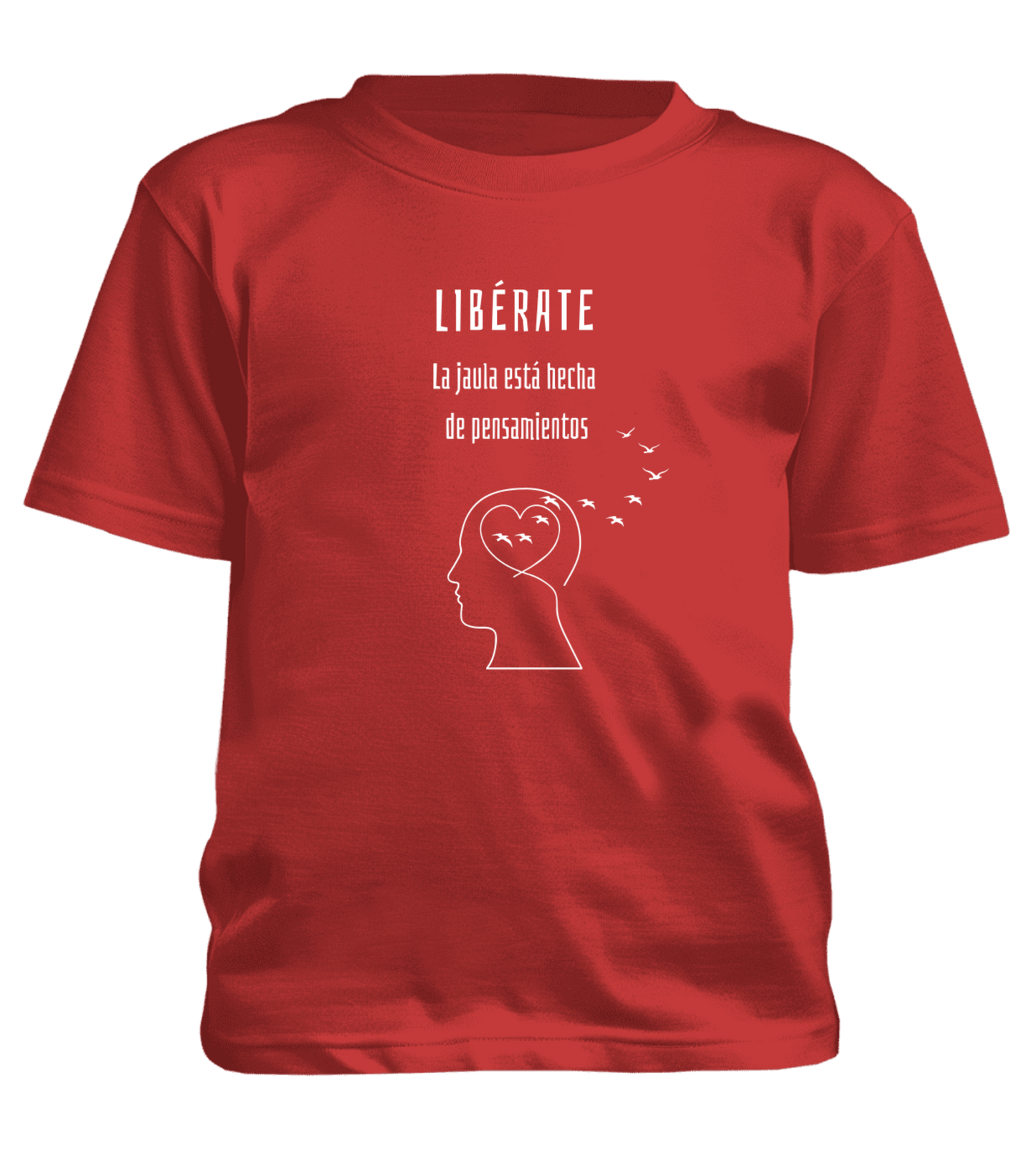 Polera Niño/a Libérate Aves 100% Algodón