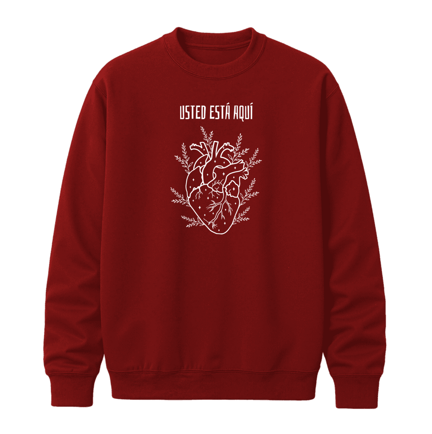 Polerón Polo Usted está Aquí 100% Algodón