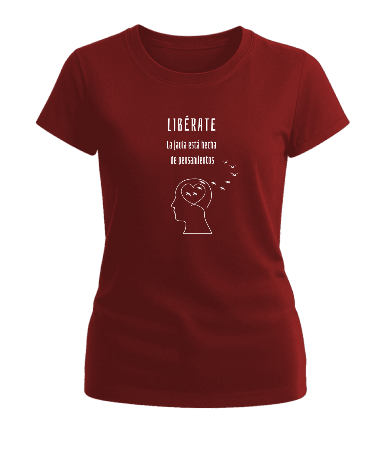 Polera Mujer Libérate Aves 100% Algodón