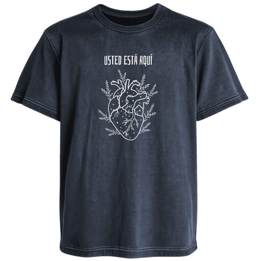 Polera Acid Usted está Aquí 100% Algodón