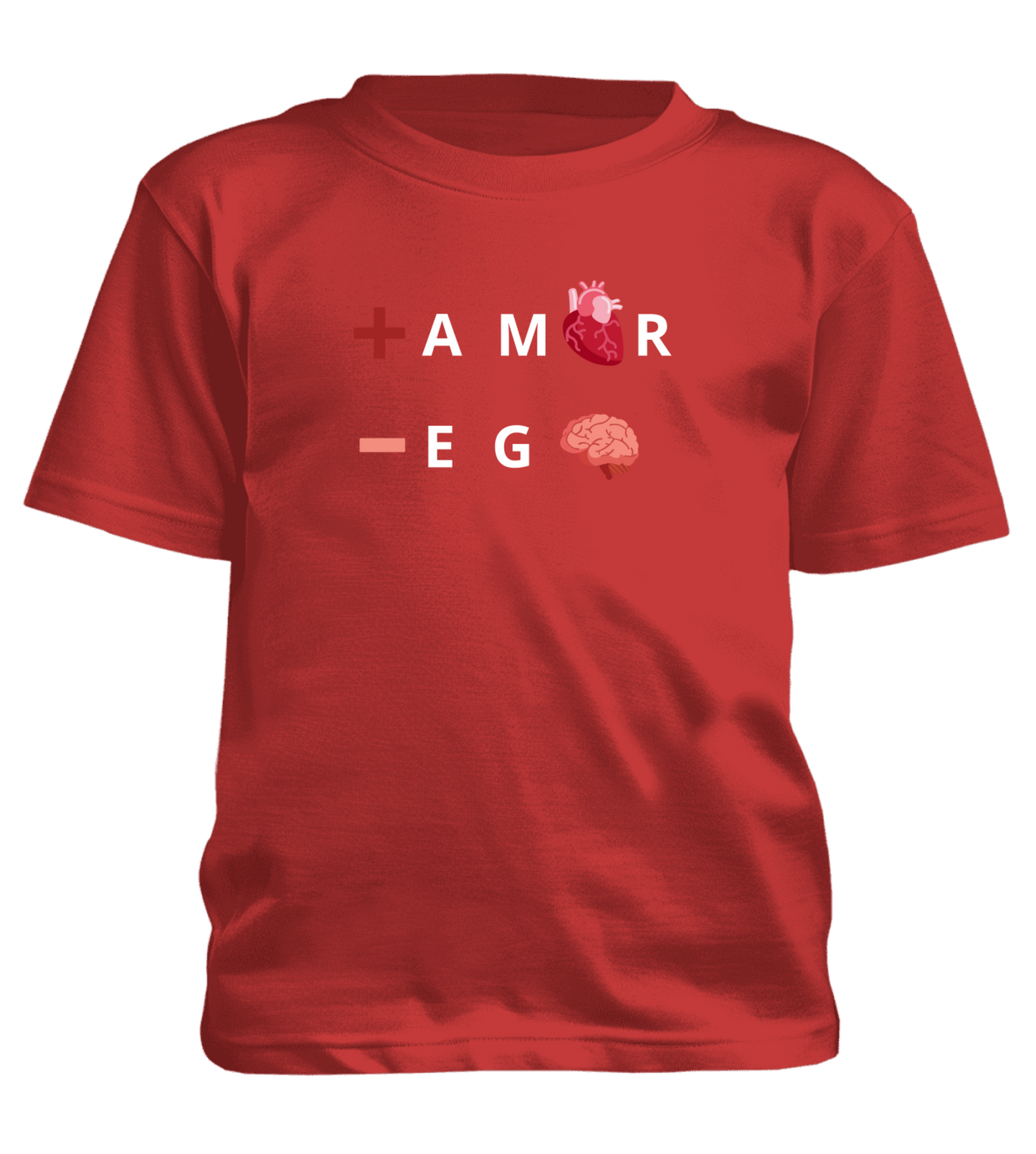 Polera Niño/a +Amor-Ego 100% Algodón