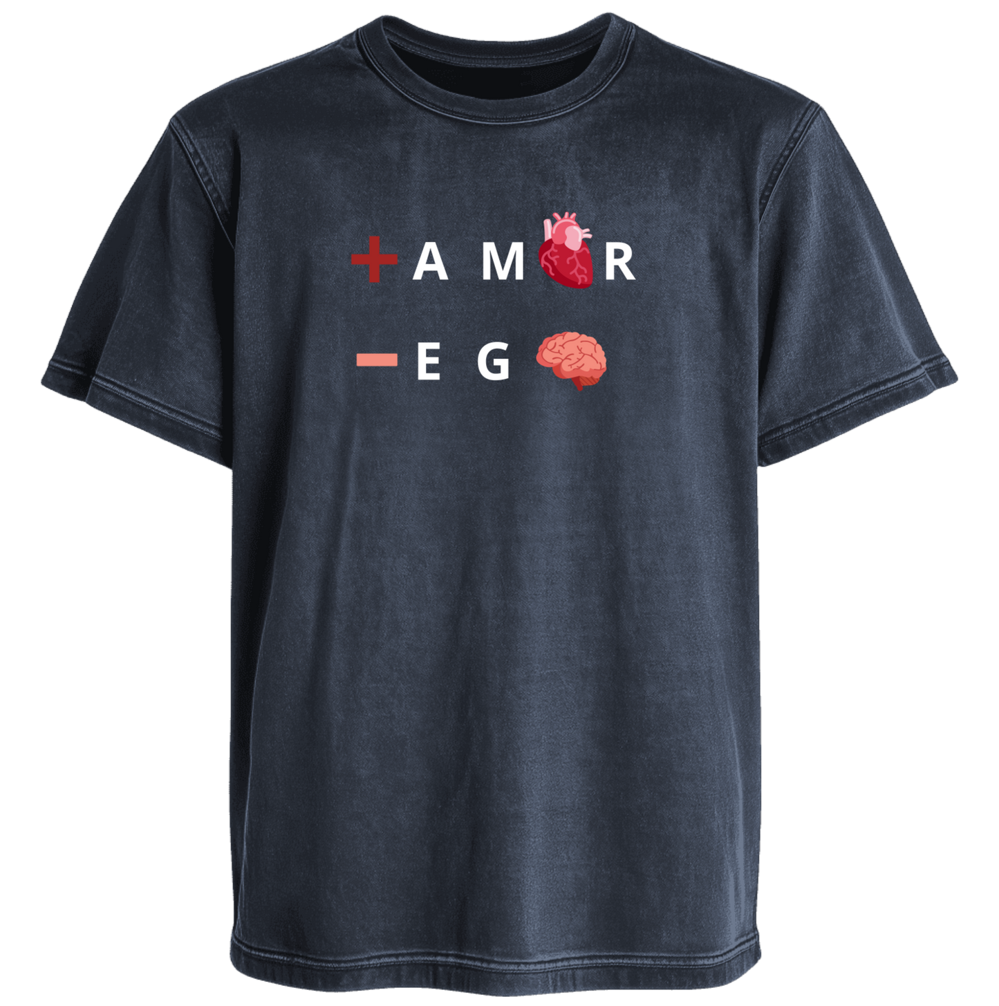 Polera Acid +Amor-Ego 100% Algodón