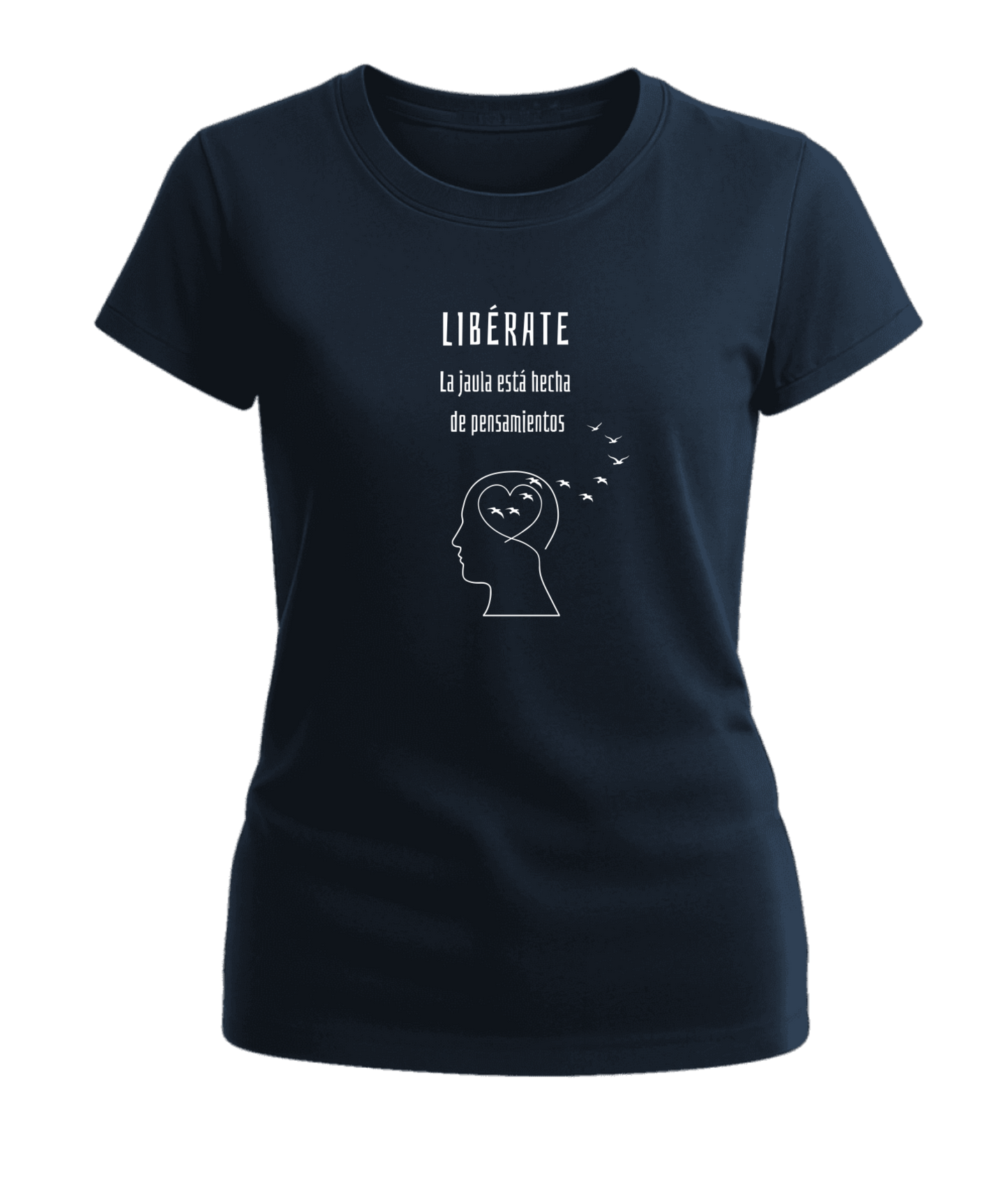 Polera Mujer Libérate Aves 100% Algodón