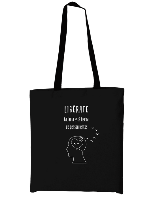 Bolsa Ecológica de algodón Libérate Aves, 100% Biodegradable