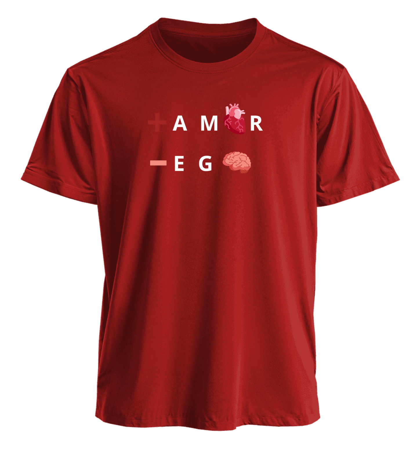 Polera Polo +Amor-Ego 100% algodón
