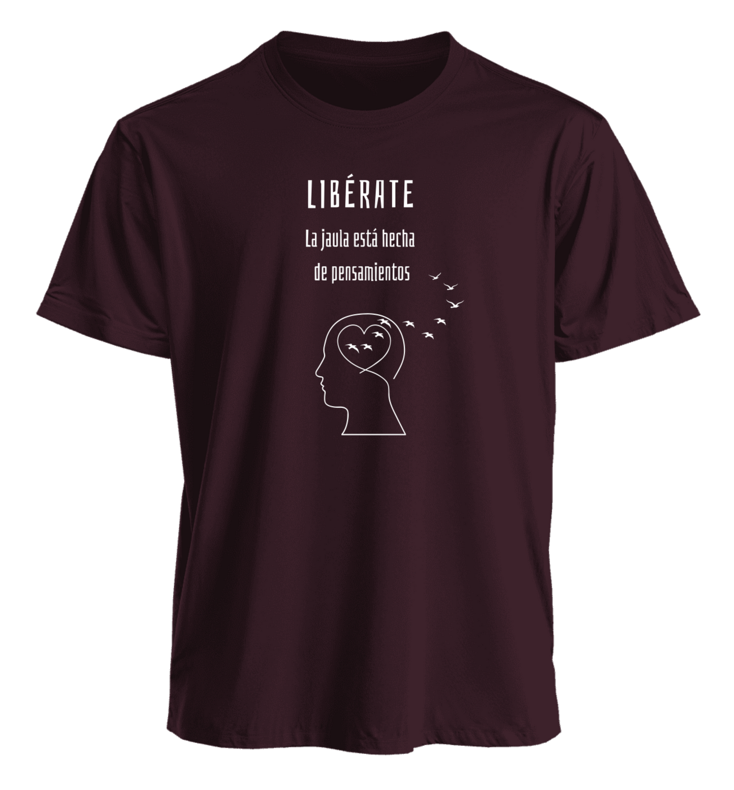 Polera Polo Libérate Aves 100% algodón