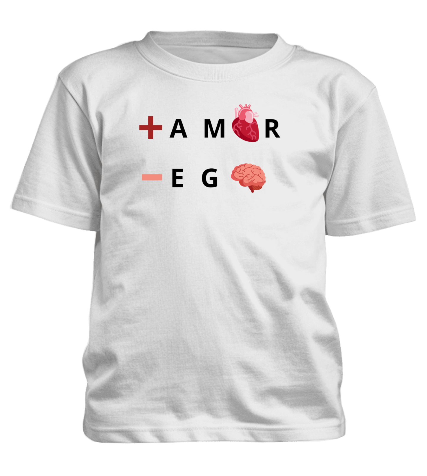 Polera Niño/a +Amor-Ego 100% Algodón